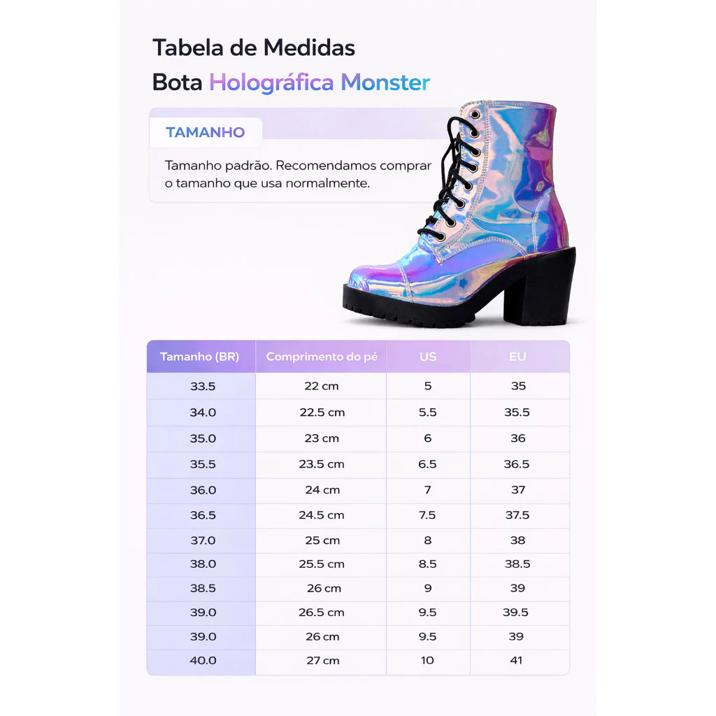 Bota Holográfica Cyberpunk