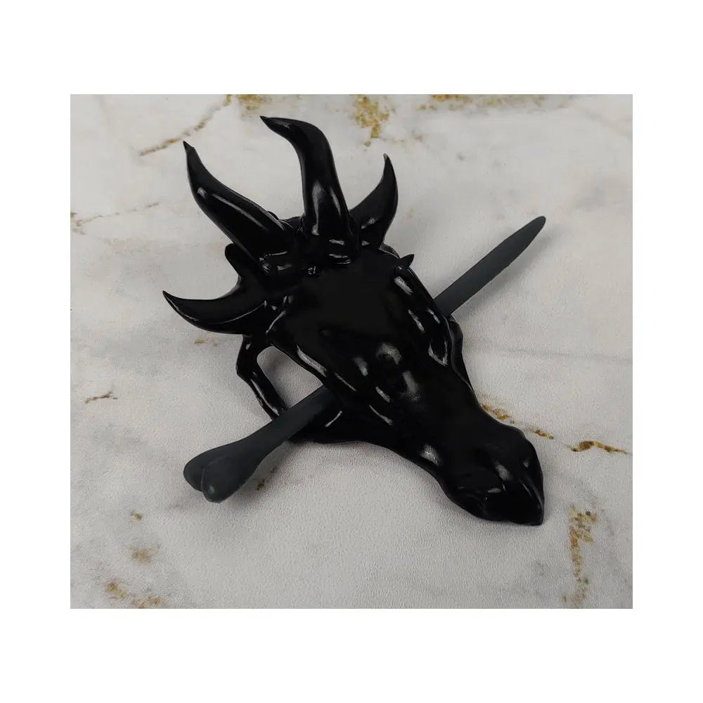 Skull Dragon - Prendedor de Cabelo de Dragão - SANTACROW