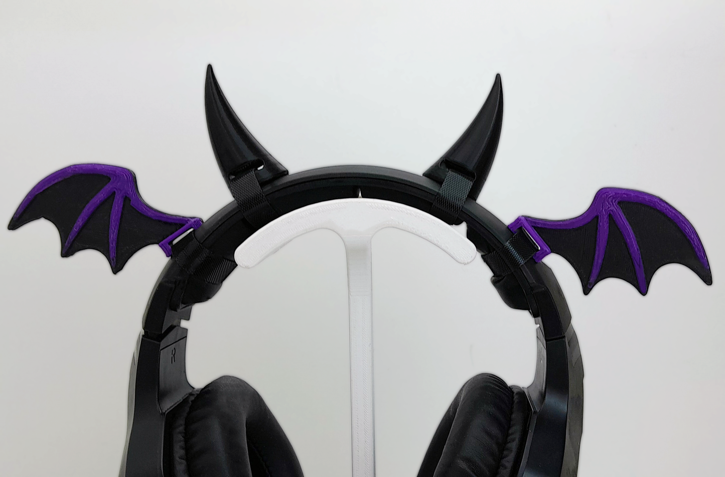 Kit Acessórios para Headset - Asinhas + Chifrinho