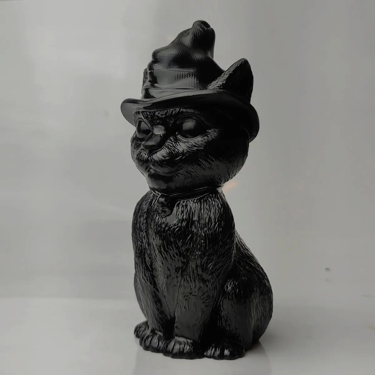 Escultura Decorativa - Witch Cat Santacrow