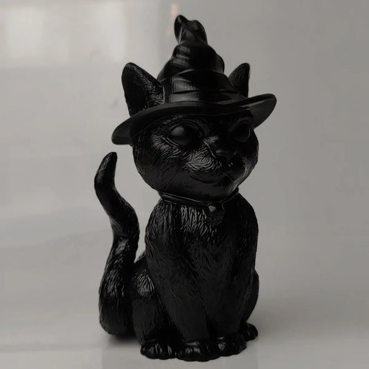 Escultura Decorativa - Witch Cat