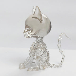 Skeleton Cat - Escultura Decorativa