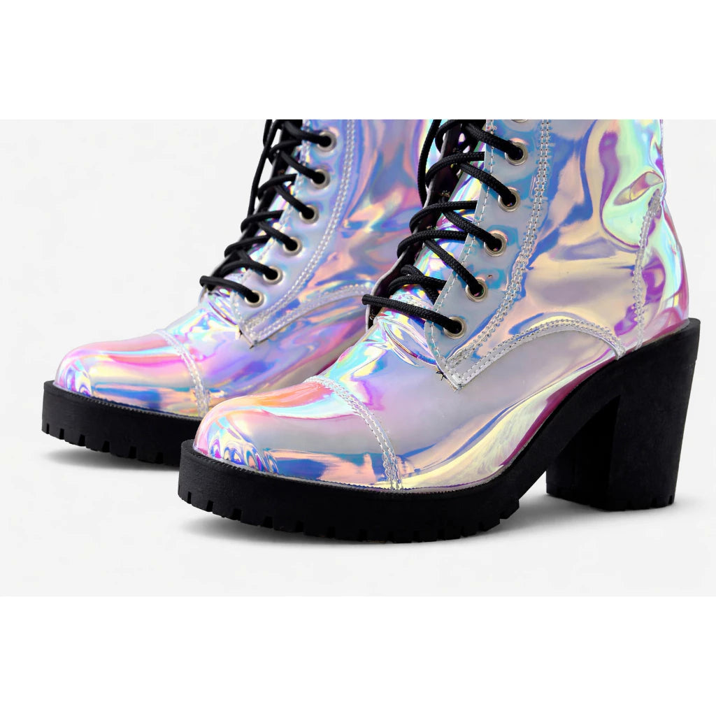 Bota Holográfica Cyberpunk